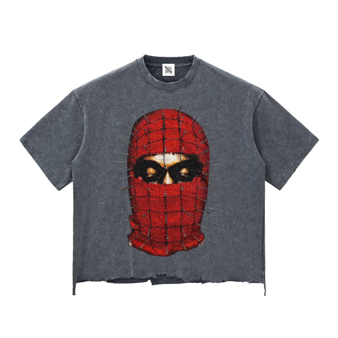 “Yeezy Hellraiser Tour” Raw-Hem Boxy T-shirt