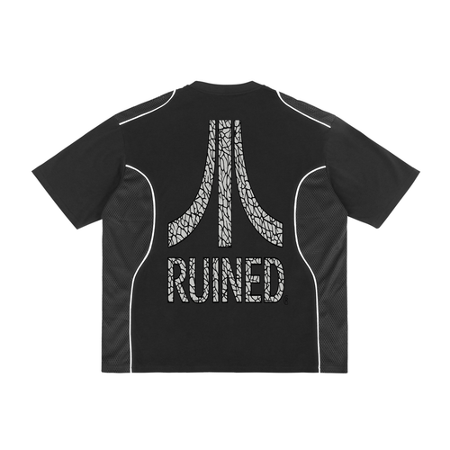 Atari inspo logo Piped Panel T-Shirt