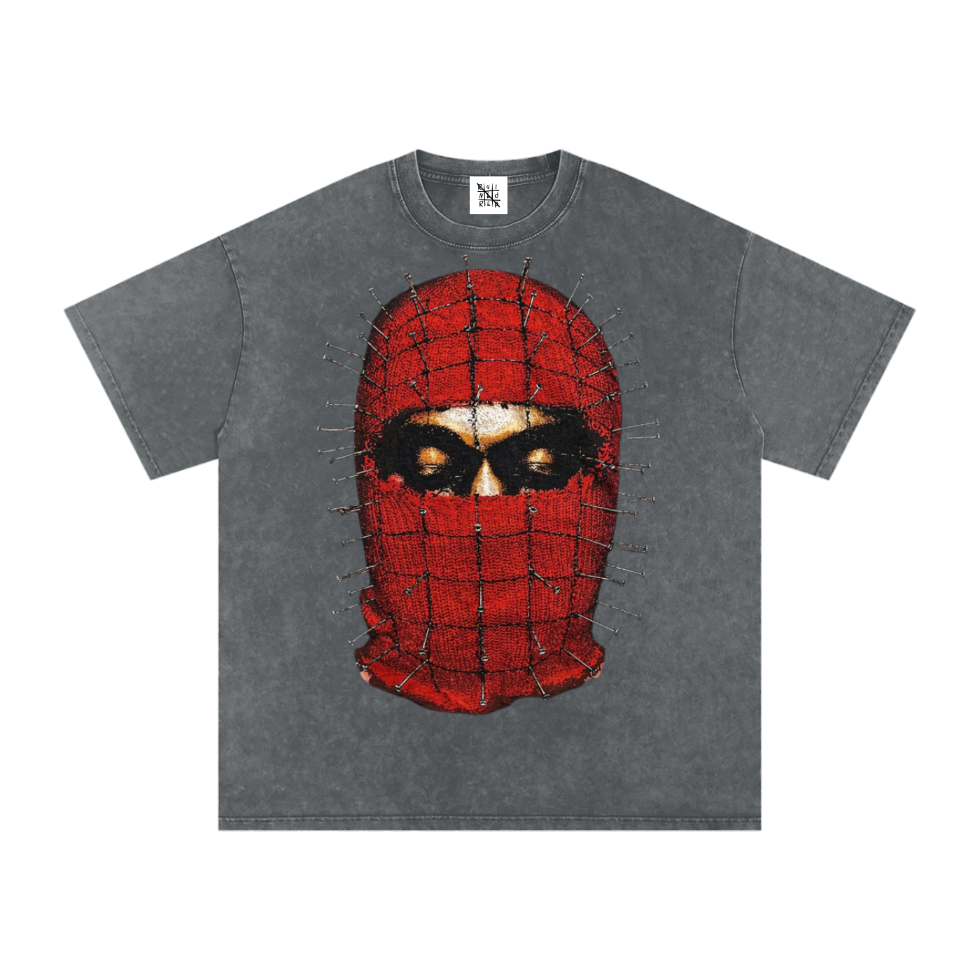 “Yeezy Hellraiser Tour” Washed Oversized Cotton T-Shirt
