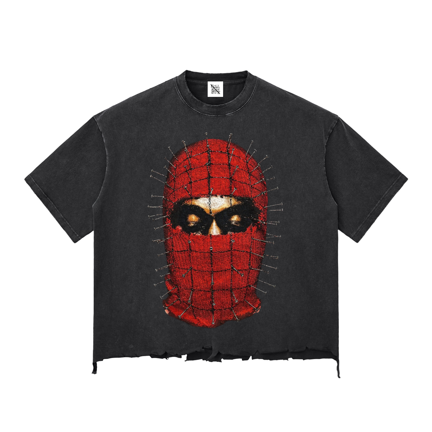 “Yeezy Hellraiser Tour” Raw-Hem Boxy T-shirt