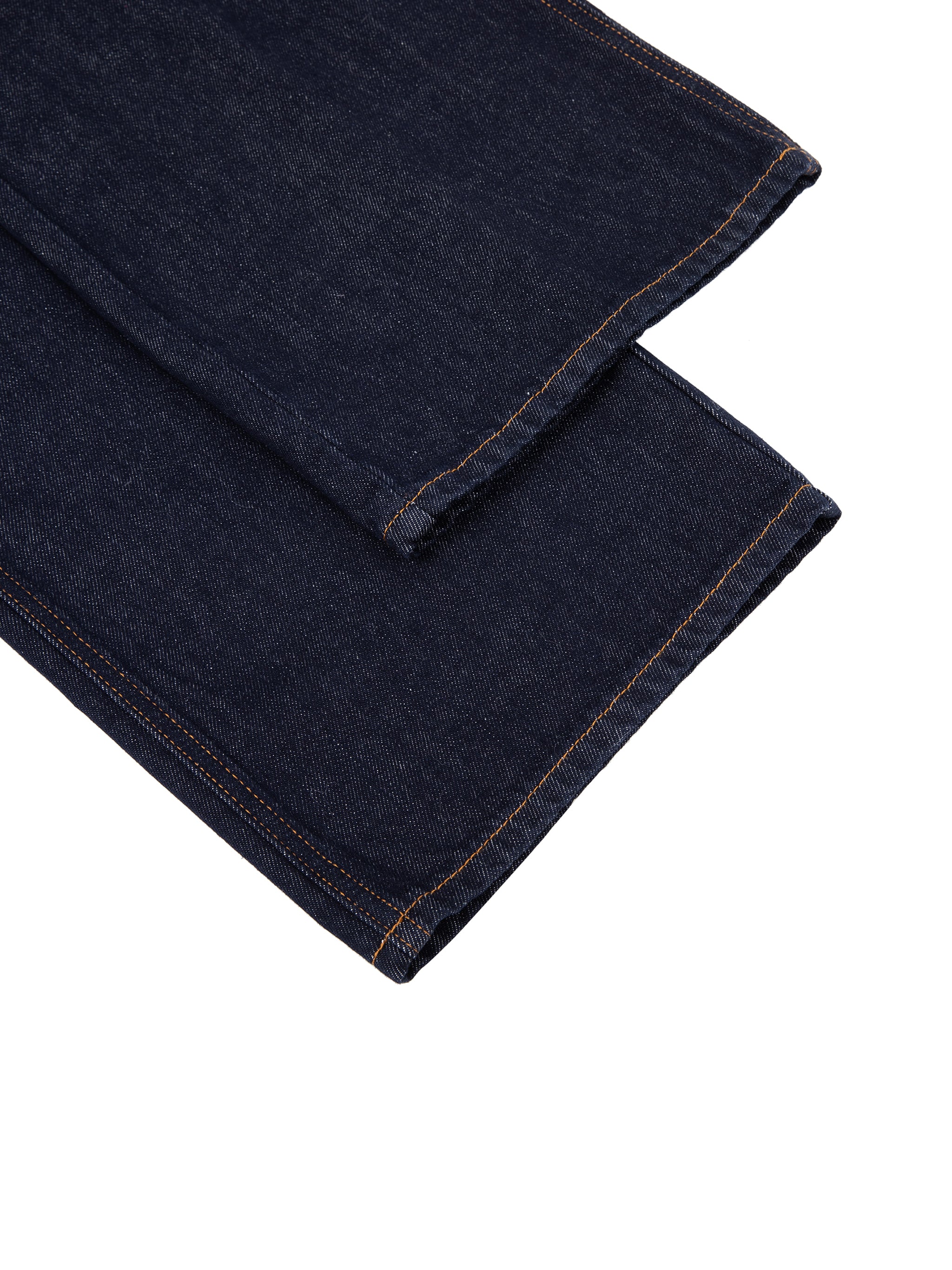 “Red Stripe” Straight Leg Denim Jeans